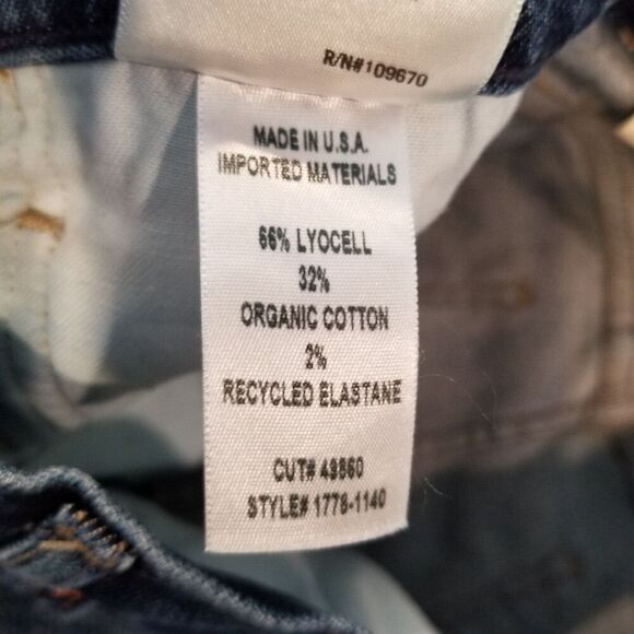 Cirizens of Humanity Premium Vintage Harlow Ankle Jeans Size 27 Mid Rise Blue - Picture 9 of 9